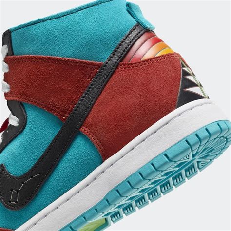 Nike SB Dunk High Di'orr Greenwood Navajo Arts.